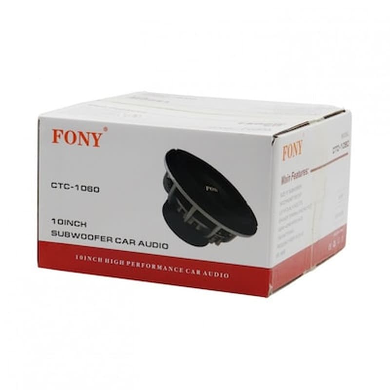 Subwoofer 10 Fony 1500w Ctc-1060