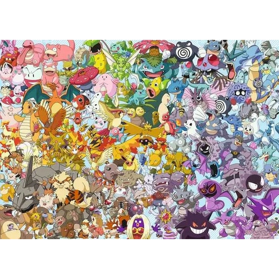Παζλ Ravensburger Pokemon Challenge (1000 Κομμάτια) image 1