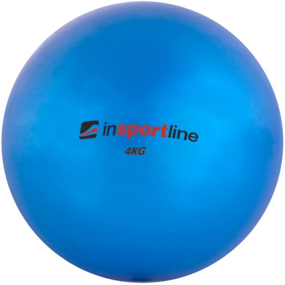 Μπάλα Γυμναστικής Insportline Κατάλληλη για Yoga, 4kg - Mπλε image 0