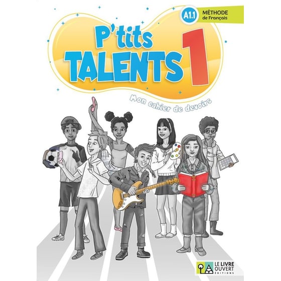 P'tits talents 1 - Cahier de devoirs image 0