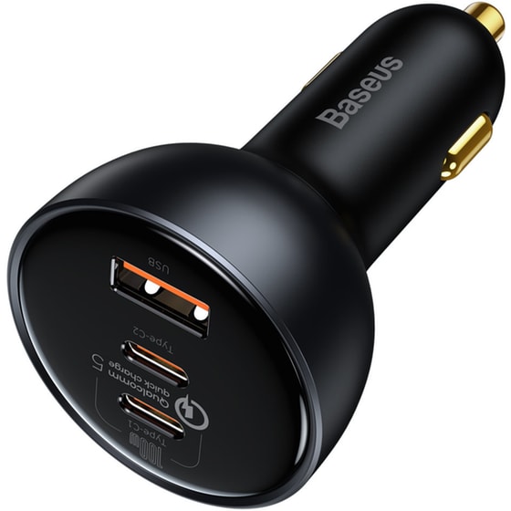 Φορτιστής Αυτοκινήτου Baseus C 160W PPS - Μαύρο image 1