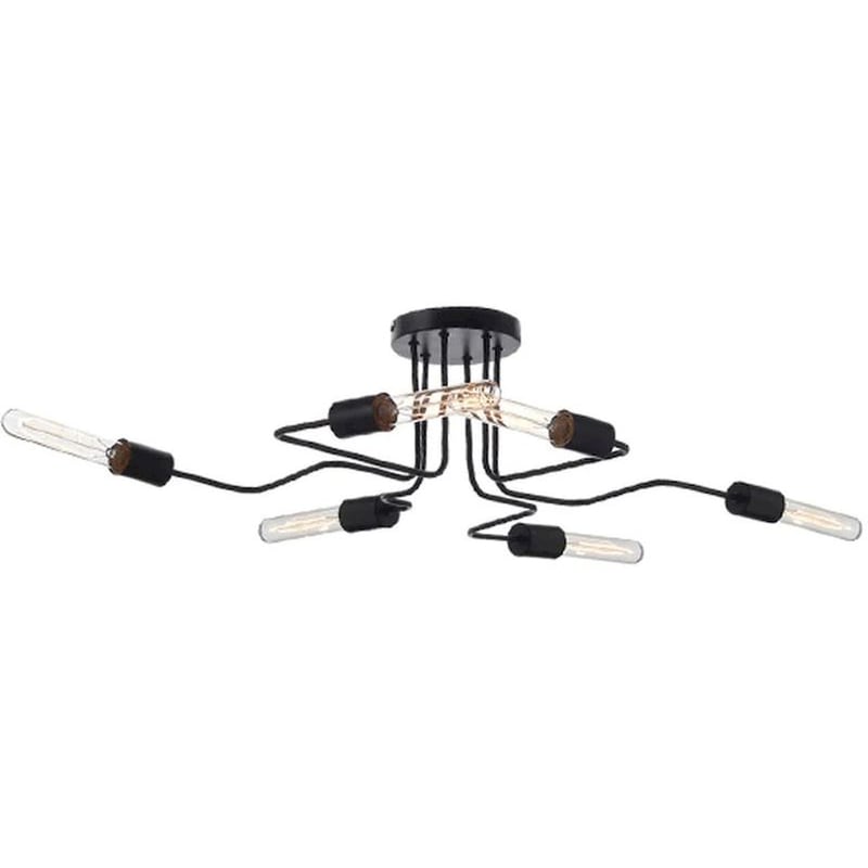 Φωτιστικό Οροφής Πολύφωτο Aca Cobra Tnk933846cbk Μεταλλικό - Μαύρο