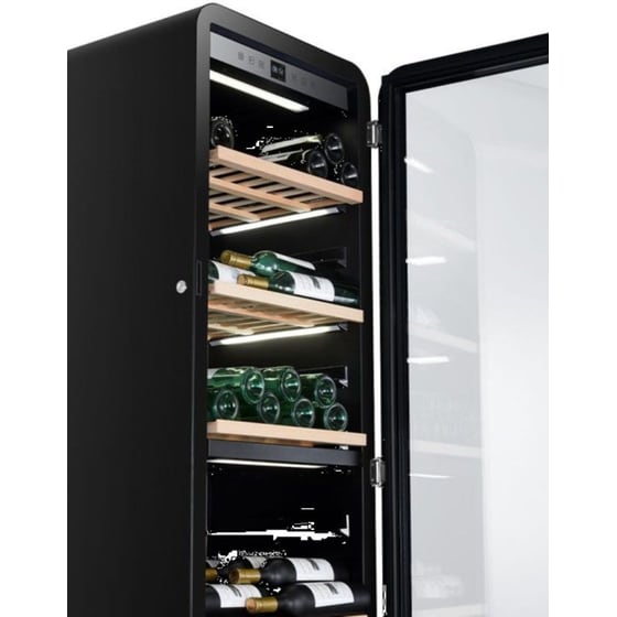 LA SOMMELIERE APOGEE190DZ για 181 Μπουκάλια Μαύρο Συντηρητής Κρασιών image 8