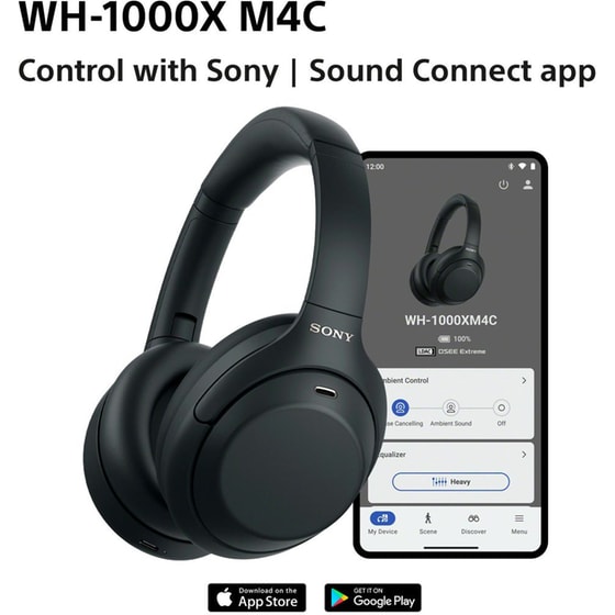 Sony WH-1000XM4C Ασύρματα Ακουστικά Κεφαλής Noise Cancelling - Lavender image 7