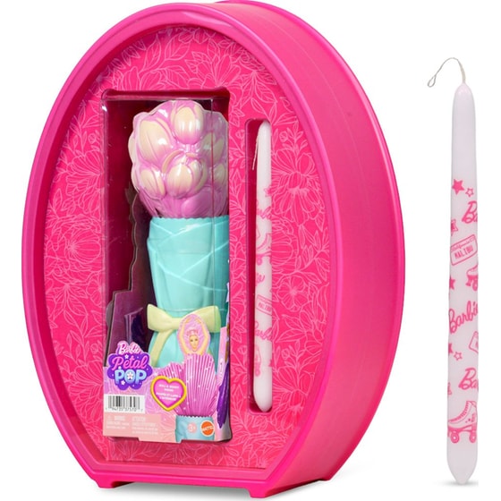 Παιχνιδολαμπάδα Barbie Metal Pop: Ροζ Τουλίπα image 2