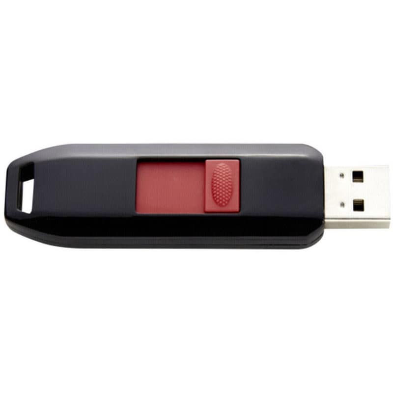 Intenso 64GB USB 2.0 Stick - Μαύρο
