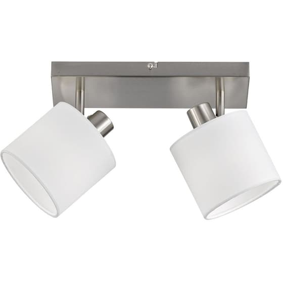 Σποτ Δίφωτο Reality Lighting Tommy Nickel Mat image 0