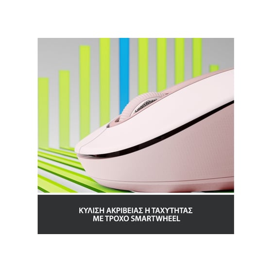 Ασύρματο Ποντίκι Logitech Signature M650 Large - Ροζ image 1