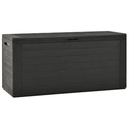 Μπαούλο Αποθήκευσης Κήπου VidaXL 116x44x55 cm - Ανθρακί