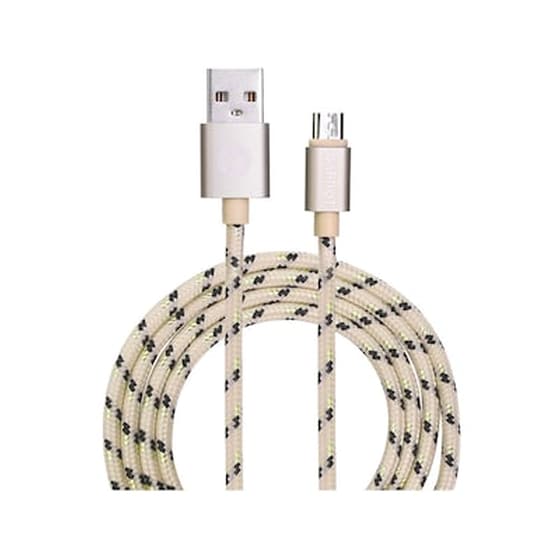 Καλώδιο δεδομένων Garbot Grab And Go Usb to Micro-usb 1m - Gold image 0
