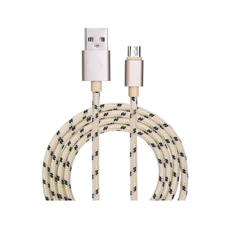 Καλώδιο δεδομένων Garbot Grab And Go Usb to Micro-usb 1m - Gold