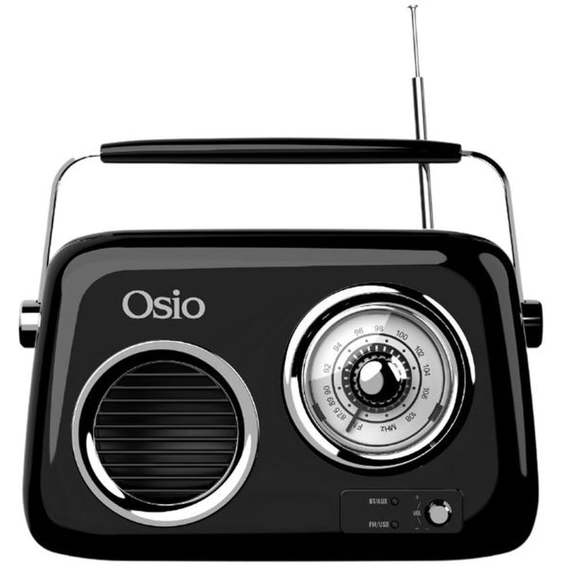 OSIO Φορητό Radio Osio OPR-3040B - Μαύρο