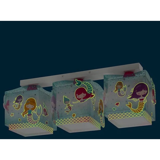 Παιδικό Φωτιστικό Οροφής Ango Mermaids 63443 image 3