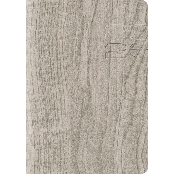 Ημερολόγιο Ημερήσιο 2026 Θεοφύλακτος 12M Woodline Γκρι image 0