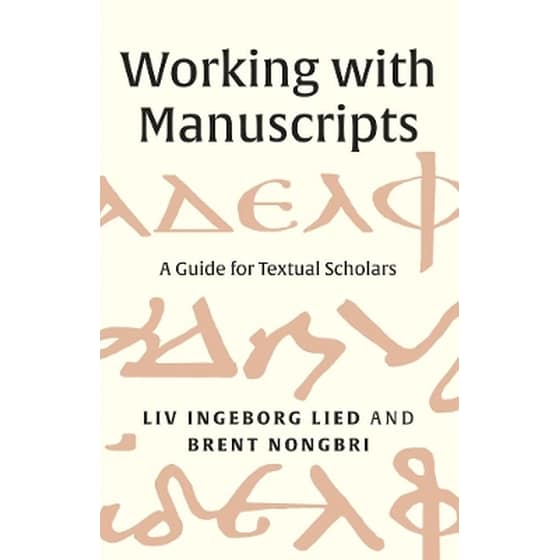 Working with Manuscripts image 0