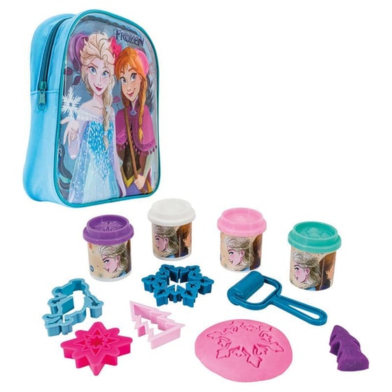 AS Company Πλαστελίνη Disney Frozen Τσάντα Πλάτης Με 4 Βαζάκια - Καπάκια Καλουπάκια Και 5 Εργαλεία image 2