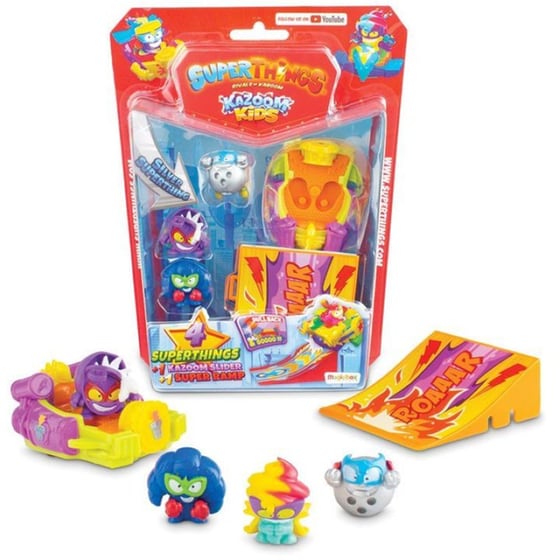 AS Company Φιγούρες Superthings Kazoom Kids - 4 Φιγούρες με Αξεσουάρ (Διάφορα Σχέδια) image 3