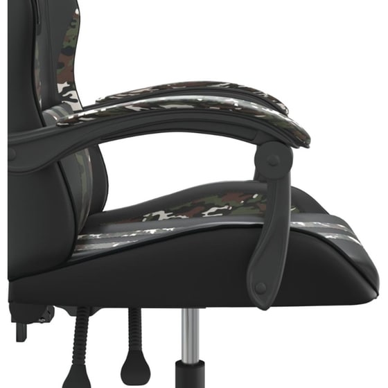 Καρέκλα Gaming VIDAXL 349530 από Τεχνητό Δέρμα - Μαύρο image 3
