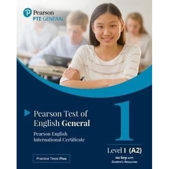 Practice Tests Plus PTE General A2 Paper based with App & PEP Pack image 0