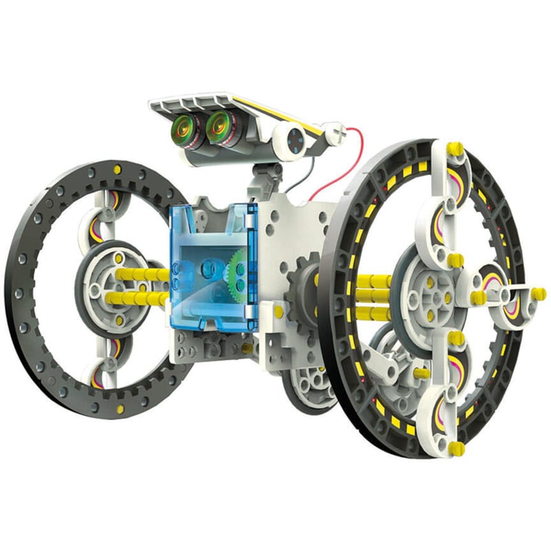 CONSTRUCT & CREATE Επιστημονικό σετ Ρομπότ Construct Create Construct And Create 14 In 1 Solar Robot Kit Ηλιακό Εκπαιδευτικό Ρομπότ 14 Σε 1