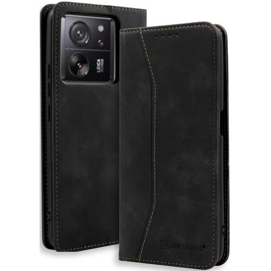 Bodycell Θήκη - Πορτοφόλι Xiaomi 13t / 13t Pro - Black (5206015072093) image 0