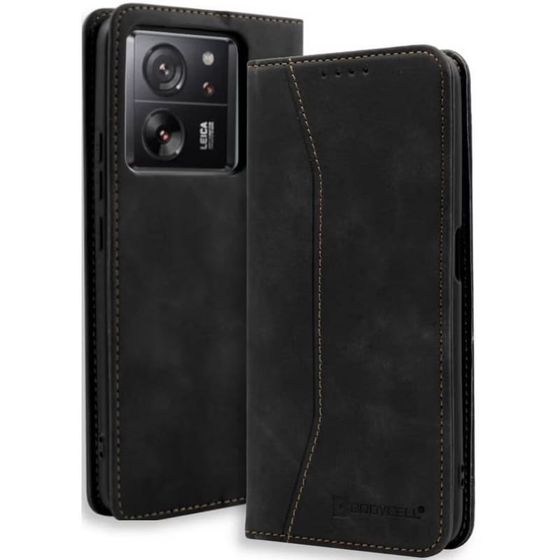 BODYCELL Bodycell Θήκη - Πορτοφόλι Xiaomi 13t / 13t Pro - Black (5206015072093)