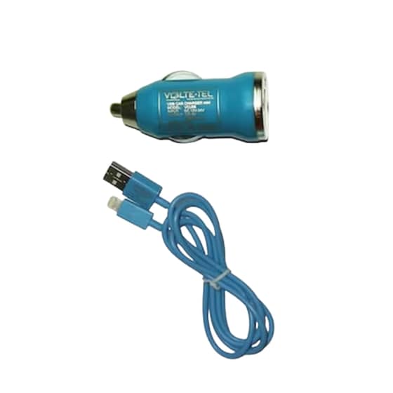 Φορτιστής Αυτοκινήτου Volte-Tel Lightning - Μπλε image 0