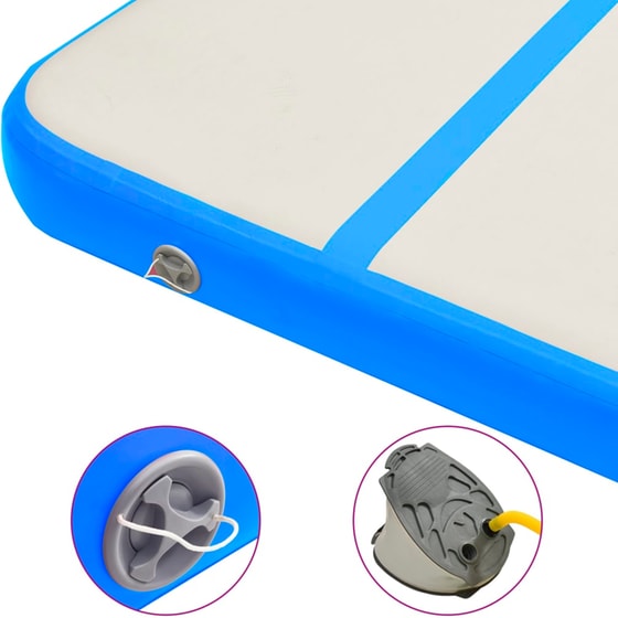 Στρώμα Γυμναστικής VidaXL από PVC 400x100x20 cm - Μπλε image 8