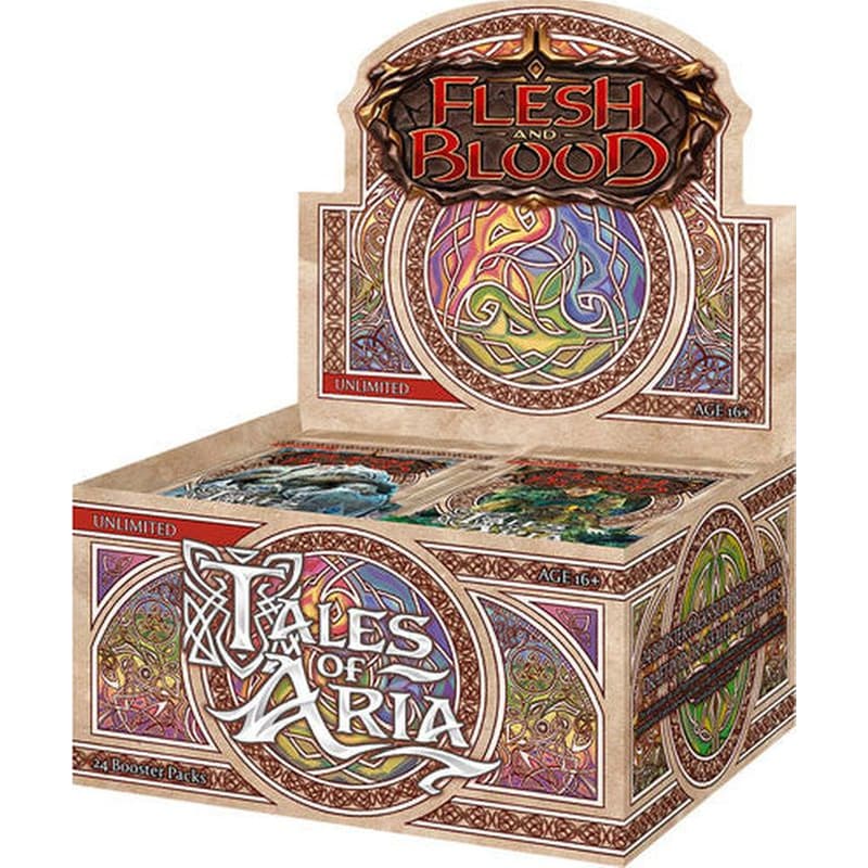Flesh And Blood Tales Of Aria Επιτραπέζιο Unlimited Booster Box 24 Τμχ