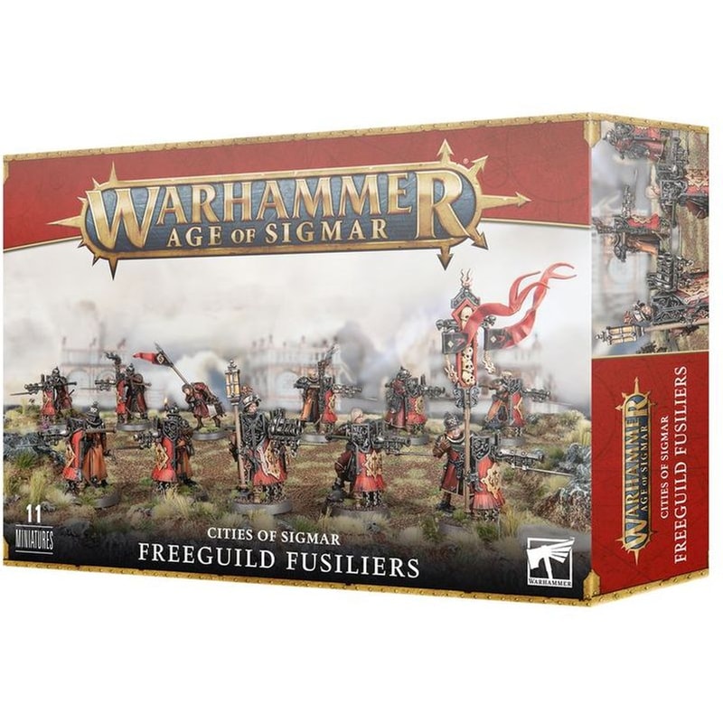 GAMES WORKSHOP Cities Of Sigmar: Freeguild Fusilliers Warhammer: Age of Sigmar GAMES WORKSHOP