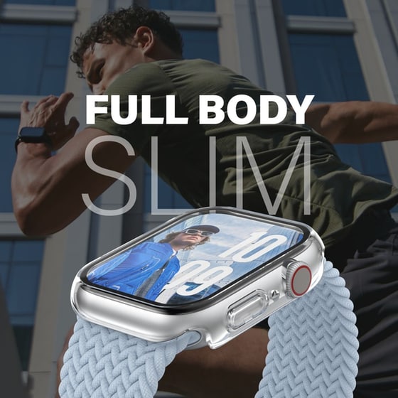 Προστασία Οθόνης PanzerGlass Full Body Slim Protection Tempered Glass για Apple Watch 46mm image 4