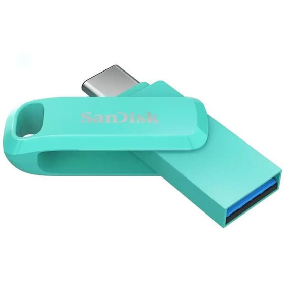 SanDisk Ultra Dual Drive Go 64GB USB 3.2 Type-C Πράσινο image 1