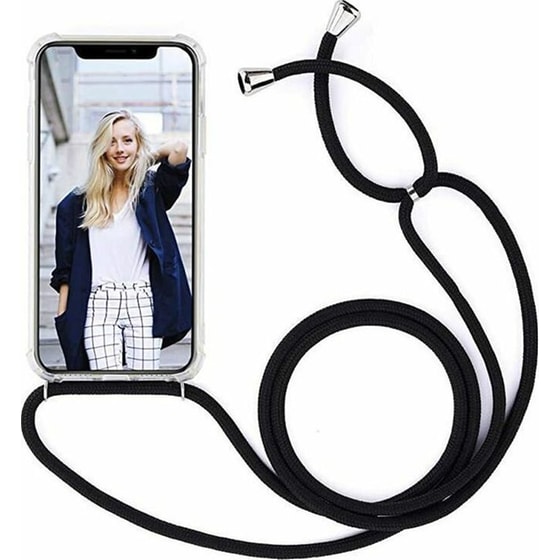 Θήκη Apple iPhone 11 - Technovo με Λουράκι - Διάφανο image 0