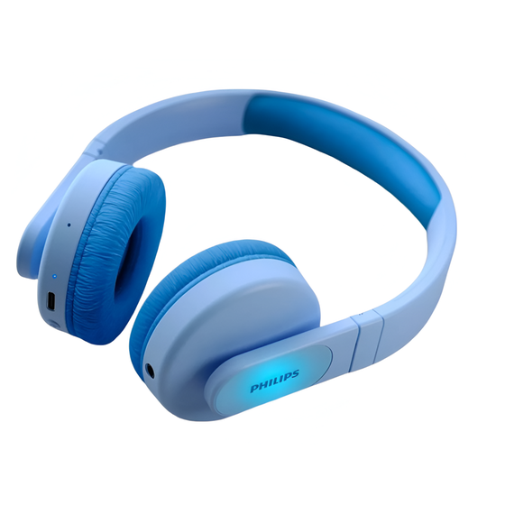 Philips Kids TAK4206BL Παιδικά Ασύρματα Ακουστικά Κεφαλής - Μπλε image 4