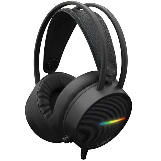 White Shark Ocelot Gaming Ενσύρματα Ακουστικά 3.5mm/USB με LED Φωτισμό - Μαύρα image 0
