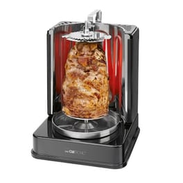 Ηλεκτρική Κάθετη Ψησταριά CLATRONIC DVG-3686 1400 W Μαύρο