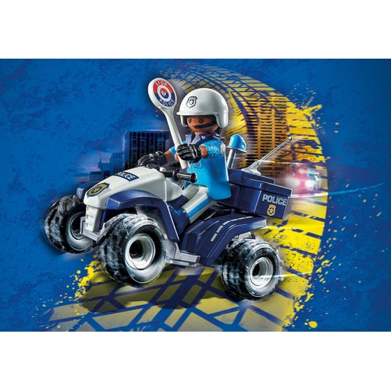 PLAYMOBIL® City Action Αστυνομικός με γουρούνα 4x4 (71092) image 1