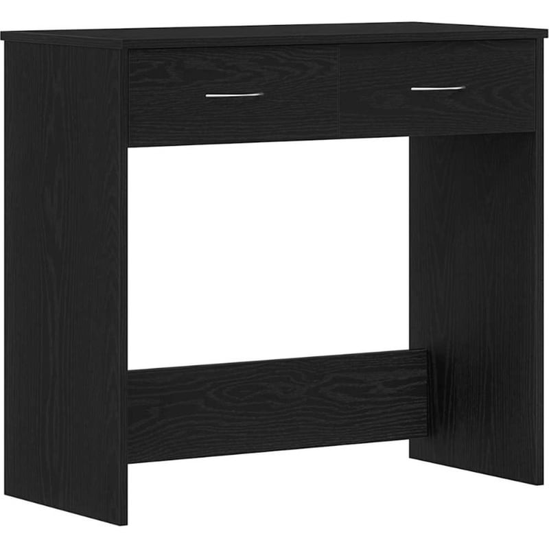 Γραφείο VidaXL από Επεξεργασμένο Ξύλο 80x40x75 cm - Μαύρη Οξιά