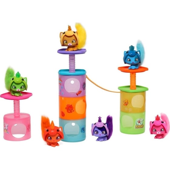 Φιγούρα QT Kitties Rainbow 6 Σχέδια 1 Τμχ - Τυχαία Επιλογή Σχεδίου image 4