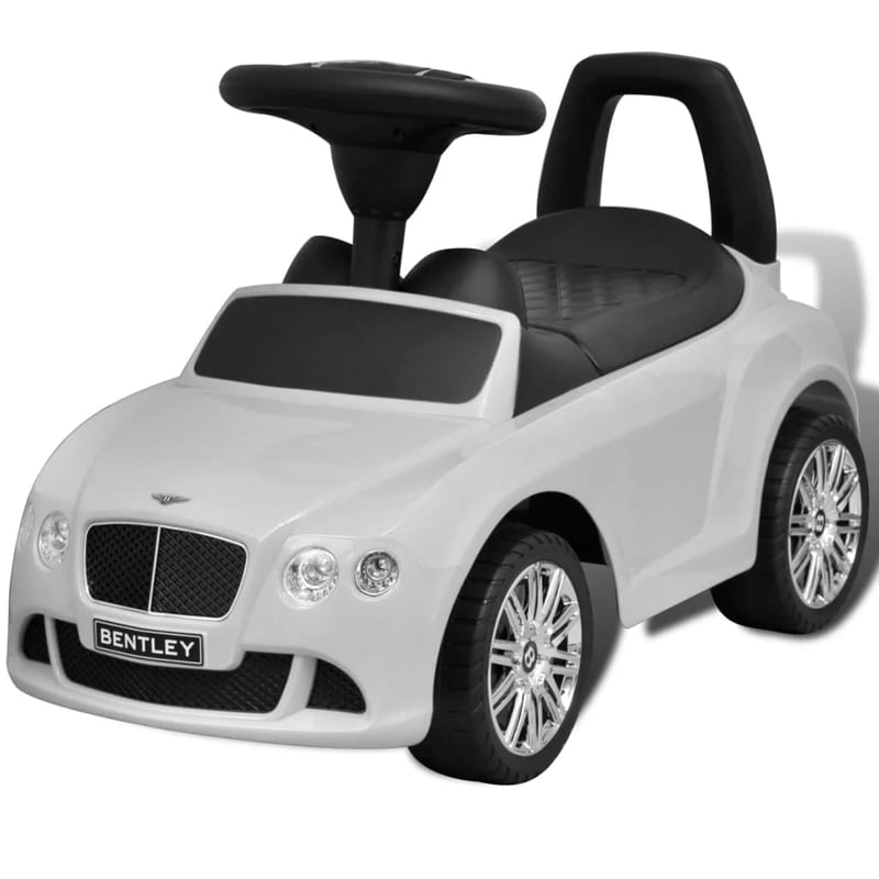 Vidaxl Bentley Αυτοκίνητο Παιδικό Ποδοκίνητο Λευκό