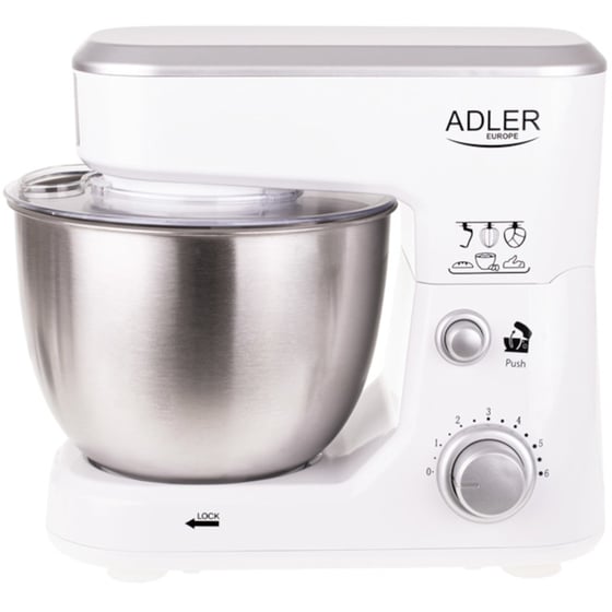 Κουζινομηχανή ADLER AD-4216 1000 W 4 L Λευκό image 0