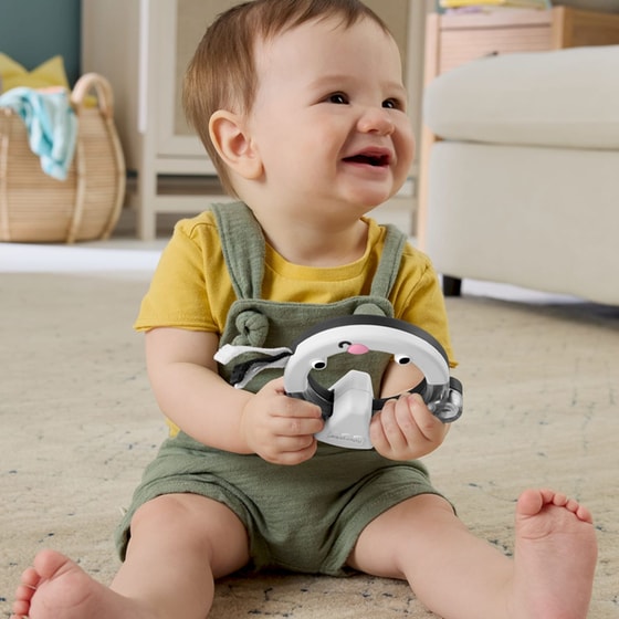 Fisher Price Κουδουνίστρες Ζωάκια 1 Τμχ - Τυχαία Επιλογή image 3