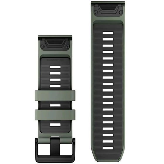 Λουράκι Garmin QuickFit 26 Silicone Band για Garmin QuickFit 26mm - Willow with Graphite image 1