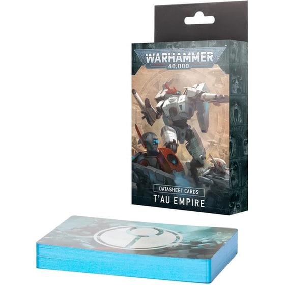 Datasheet Cards: T'au Empire Warhammer 40k GAMES WORKSHOP image 0