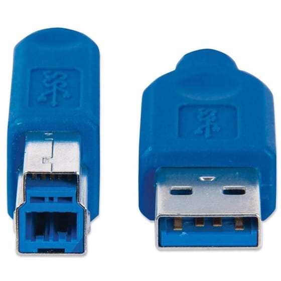 Καλώδιο Manhattan USB 3.0 2M - Μπλε image 2