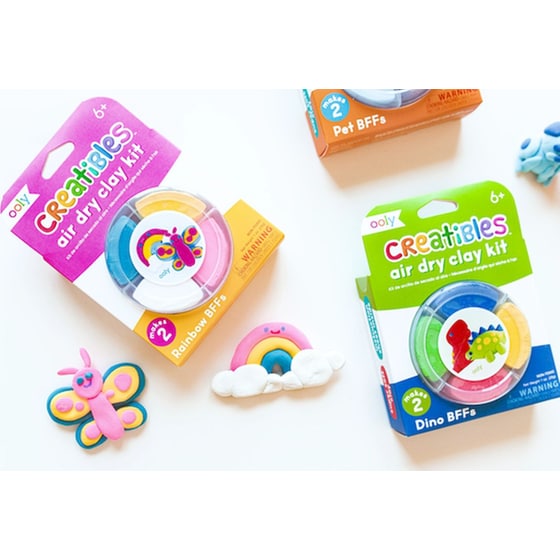 Πηλός Ooly Creatibles Mini Air Dry Clay Kit - Dino BFFs image 6