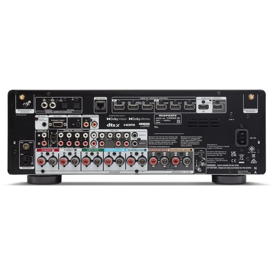 Marantz Cinema 60 AV Receiver 7.2 Καναλιών - Ασημί/Χρυσό image 3