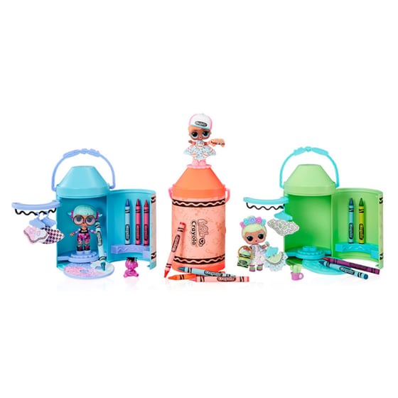 L.O.L Surprise Loves Crayola Studio Ζωγραφικής Με Κούκλα image 3