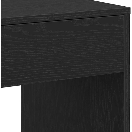 Γραφείο VidaXL από Τεχνητό Ξύλο 101x50x76,5 cm - Μαύρη Δρυς image 5
