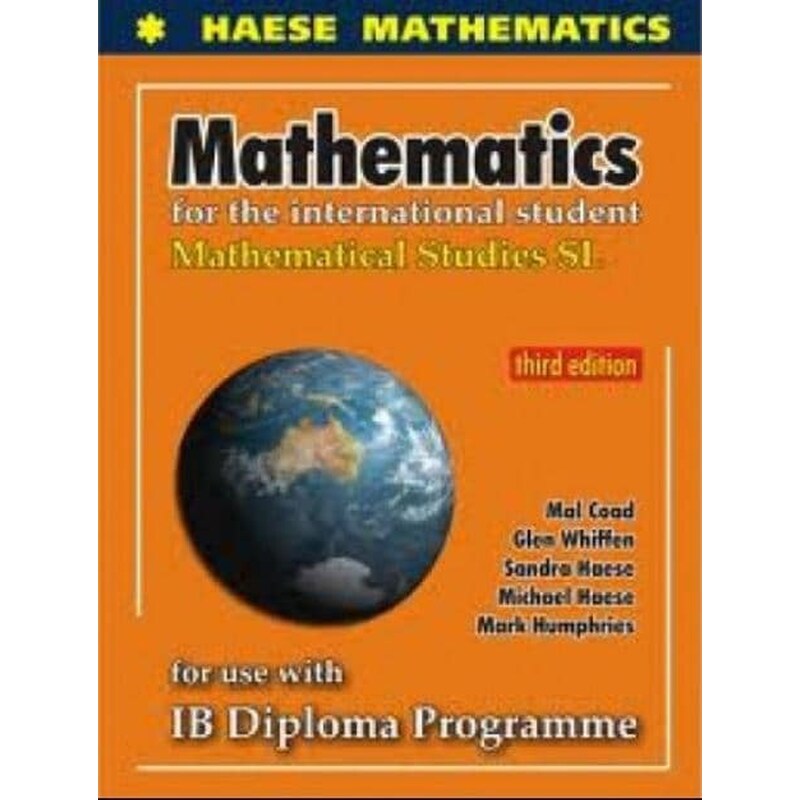 Mathematics for the International Student